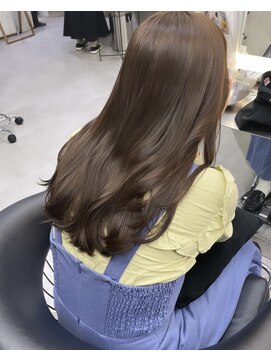 ロンドアヴァントゥス 池袋(Lond aventus) 韓国レイヤー/韓国風/ボブ/髪質改善/黒髪/ブリーチなし〔池袋〕