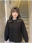 インナーカラー／ブルーブラック