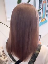 ヘアークリアー せんげん台&nbsp;デザインカラー 透明感◎ ミルクティーベージュ ブリーチカラー