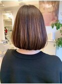 ナチュラルボブ 30代ヘア フローディアトリートメント