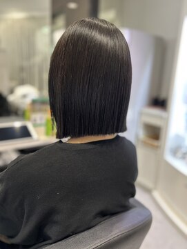 モードケイズブラン(MODE K's Blanc) 髪質改善カラー×ioLuトリートメント【六甲道/髪質改善】