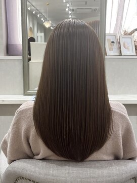 カラークチュール(Color Couture) ボブウルフ/グレージュカラー/黒髪/ココアベージュ/前髪/韓国