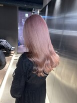 ペレ 栄店(PELE) 切りっぱなしボブ/エアリーロング/美髪/ピンクブラウン/栄