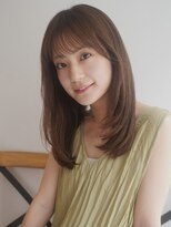 ガーランド (Garland)&nbsp;大人かわいいくびレイヤー顔まわりレイヤーカットまろベージュ