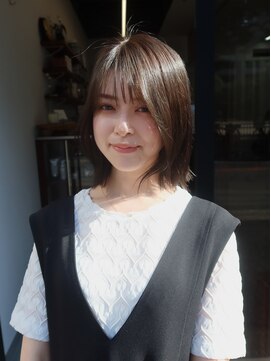 エヴリィ(every) 大人女子ボブ×オリーブカラー