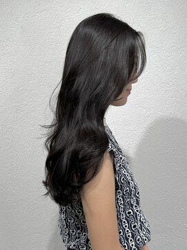 メゾンマイル 恵比寿(maison mile) グレージュカラー/髪質改善/レイヤーカット/暗髪[恵比寿駅]