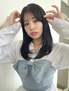 バイオレット ナゴヤ(Violet Nagoya) レウヤーカット/内巻きレイヤー/薄めぱっつん前髪/NS-32