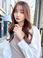 アンジェリカ 大和八木店(ANGELICA)&nbsp;シースルーバング　ロングレイヤー　韓国風