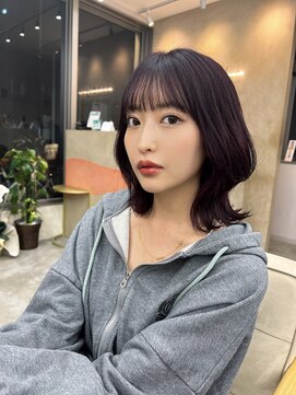 サンド 鹿児島中央(sand) @sei___sand韓国ヘア/ボブ/レイヤーカット/鹿児島中央駅