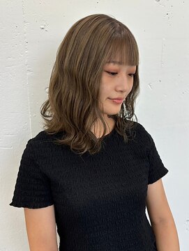 ジルスタジオ(JILL STUDIO) JILL STUDIO ゆるふわミディアムアッシュベージュ