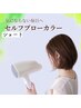 セルフブローカラー(白髪染め)　全体染め（ショート)