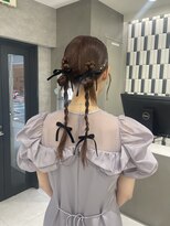 ヘアサークルジープ 千舟町店(hair circle geep) タイトツインアレンジ
