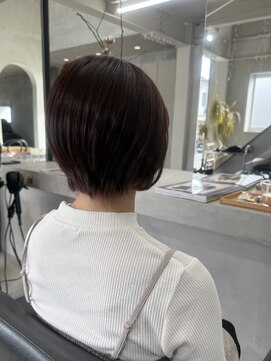 サムシング(Something.) pink beige ショート