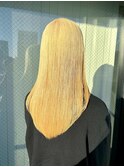 抜きっぱなしクリームブロンドケアブリーチハイトーンカラー