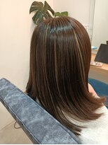 モントン(mon temps)&nbsp;細～くハイライト入れたスペシャル