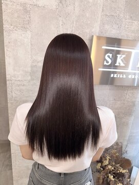 スキル 石岡(SKILL) ピンクブラウン/髪質改善