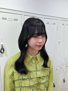 アッシュ 下北沢店(Ash) 地毛カラー×大人くびれ巻き