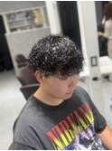 波巻きシャドウパーマ