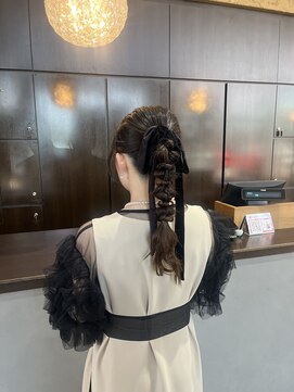 アールトゥーヘアー(art To Hair) ヘアセット/お呼ばれヘアセット/編みおろし