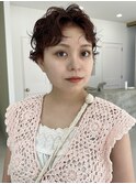 ショートパーマ/くせ毛風パーマ/似合わせカット