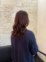 ヴァン カウンシル 川口店(VAN COUNCIL)&nbsp;オレンジブラウン×巻き髪【東川口　艶カラー】