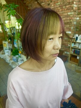 ビハツヤ(BIHATSU-YA) ピンク＆黄緑