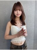 縮毛矯正・ストレート/くびれヘア/夏のヘアアレンジ