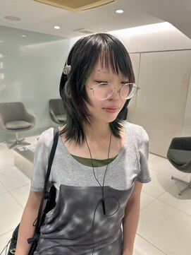 スノッブ(SNOB) デザインカラー×ウルフカット