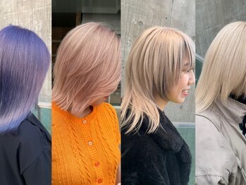 N°ulus kiki 【キキ】ブリーチ×髪質改善/ダブルカラー【10/1 NEW OPEN（予定）】 の写真/名古屋/名駅でカラーが圧倒的人気♪初めてのブリーチカラーは【ulus】にお任せ!!理想の色味を叶えます♪