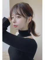 ラナ 新宿(lana)&nbsp;顔周り/ミディアム/似合わせ/サイドバング/【lana hair新宿】