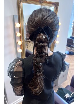 コワファースト  させぼ五番街店(COIFF1RST) お呼ばれポニーアレンジ★