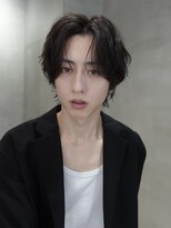 バイフィフス 原宿/表参道(by fifth)&nbsp;原宿シャドウパーマメンズカットセンターパートウルフ30代