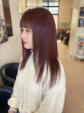 シャンプーボーイ ヒノ(SHAMPOO BOY Hino) ブリーチなしピンク