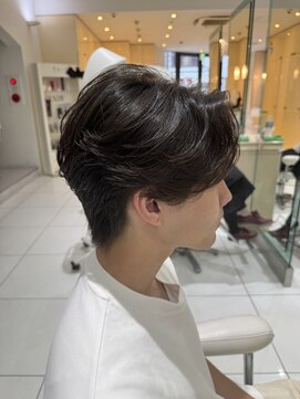 アブニール 我孫子(AVENIR) センターパート　【ワンカールパーマ】