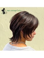 ヘアーコテージ ココ(hair cottage CoCo...)&nbsp;ショートウルフスタイル