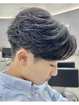 グロップ 町田(GLOP) 簡単に出来る毛流れニュアンスパーマ/メンズパーマ