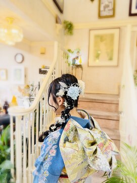 美容室 ティンカーベル 編みおろし