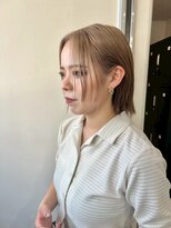 ブリックバイブレイス 千葉 千葉中央(brick by brace)&nbsp;千葉駅/着物ヘア/大人ガーリー/ダークアッシュ/似合わせカット