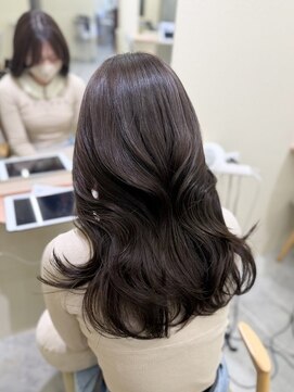 ジェム リット(GEM lit) 《Rena》グレージュ/レイヤーカット/名駅