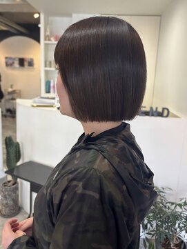 アーレント(AREND) 顎ラインのミニボブスタイル♪