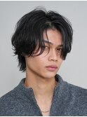 銀座シャドウパーマニュアンスパーマツーブロックメンズパーマ