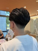ファースト 仙台店(first) 【メンズ山田】10代20代 海外感漂うテーパーフェード