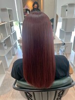 スタイルジャパン 新都心店(style JAPAN)&nbsp;【髪質改善カラー】 透明感イルミナカラー×髪質改善　ピンク