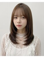 エルシー 江坂店(Lc)&nbsp;ミディアムレイヤーカット/大阪吹田江坂/韓国/ワンホン