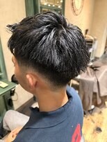 モナン(monan)&nbsp;アップバングダウンバングソフトフェードローフェードツーブロ