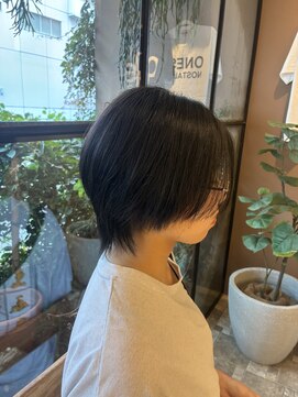 オネスト 八柱店(onest) 黒髪+ウルフ