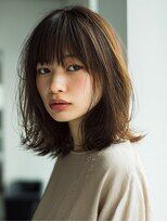 ダル 渋谷/表参道(DAL.)&nbsp;レイヤーカット/ハッシュカット/ブラウン/前髪カット