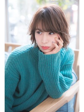 ベイルーム(BAYROOM by HONEY omotesando) 【BAYROOM】春のデザインカラーで透け感やわらかボブ