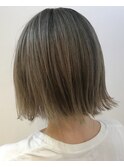 【GOOD DAY HAIR】《フラットボブ:アゴ下ボブ;ミルクティー》