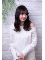 ヘアーアートシフォン 池袋西口店(Hair art chiffon)&nbsp;似合わせカットで個性的斜めバング大人かわいいナチュラルボブ★